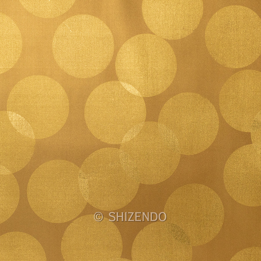 箔壁紙 円箔散らし 真鍮