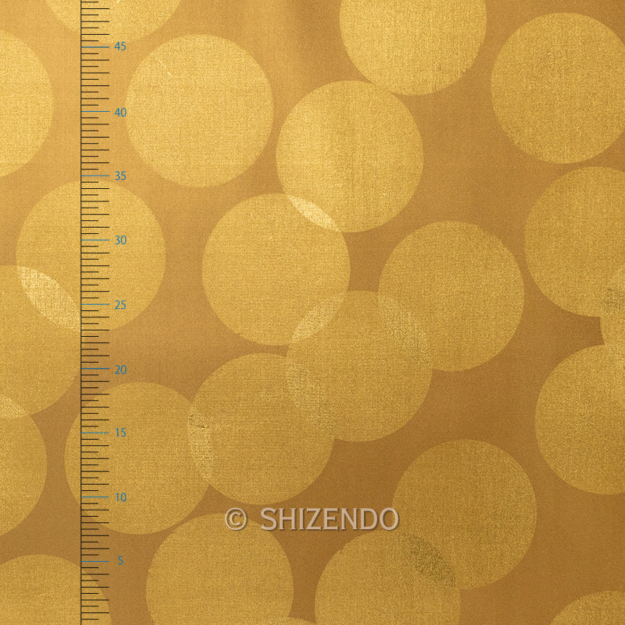 箔壁紙 円箔散らし 真鍮