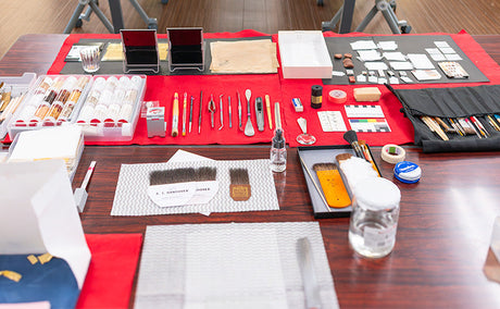 箔の日イベントレポート森尾さゆりさんとひらく「エグロミゼ」の世界