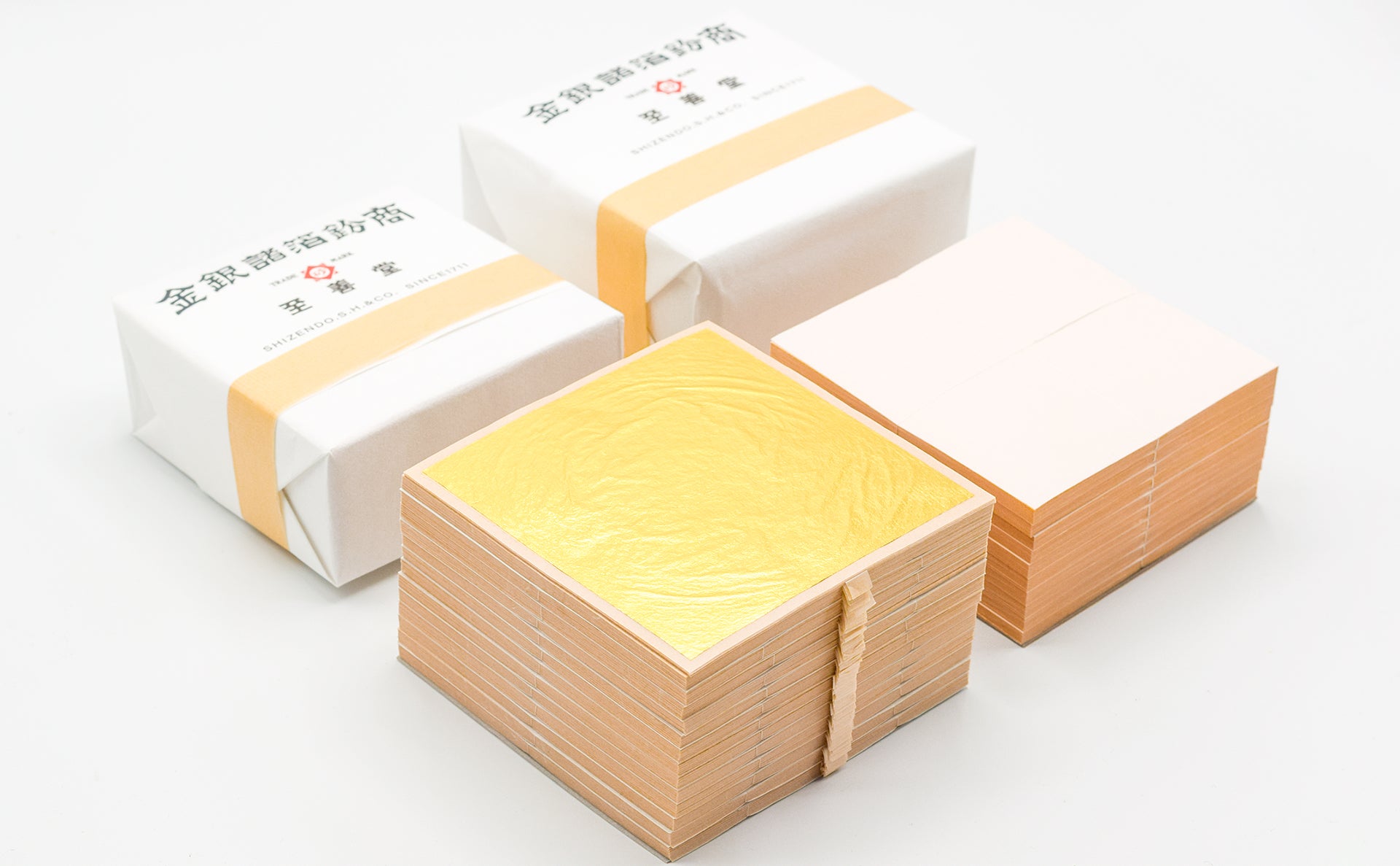 純金箔　１０　７包(未使用6包) ④ 純金箔 10 7包(未使用6包) ④ 工芸用 金箔 24K 純金箔