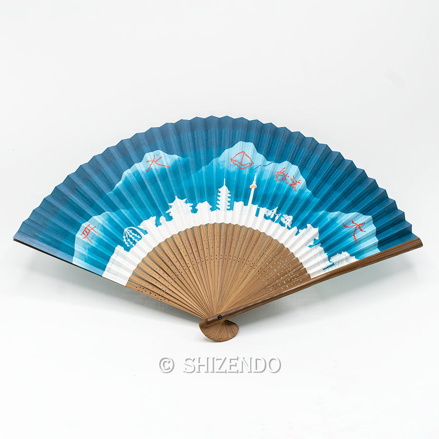 京扇子 送り火