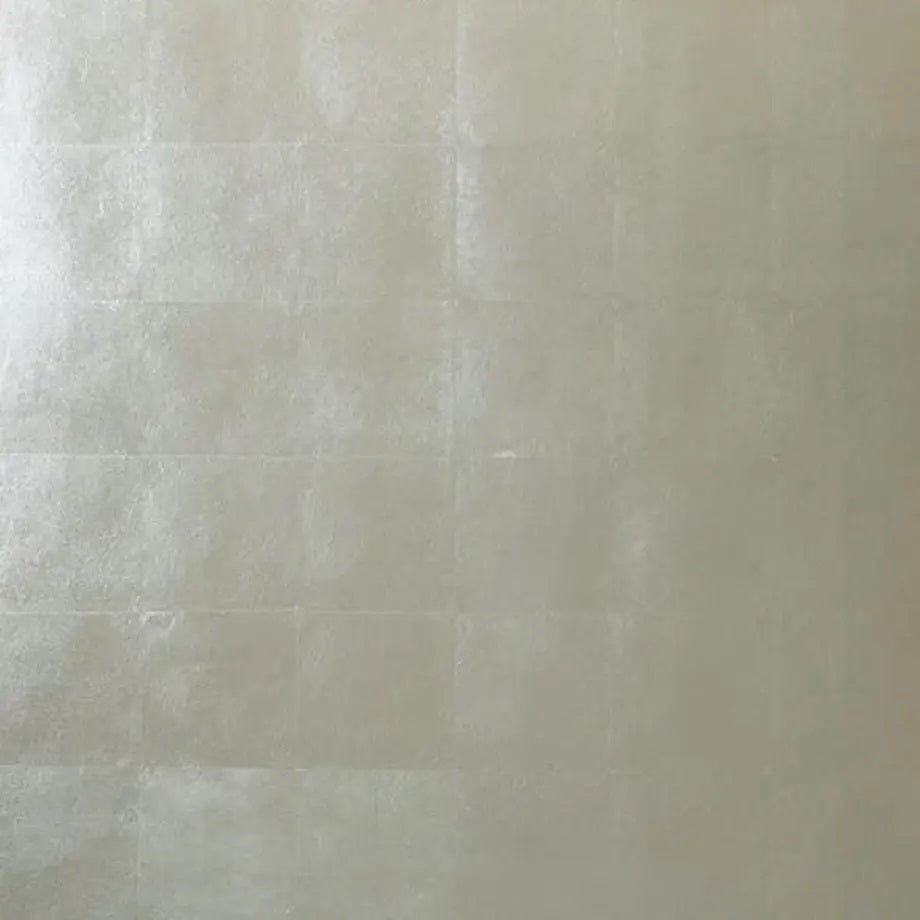 箔壁紙　銀箔